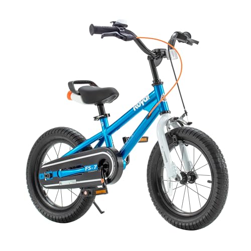 RoyalBaby Freestyle-7 Toddlers Kids Bike 12 Inch Wheel Dual Handbrakes Bicycle Beginners Boys Girls...