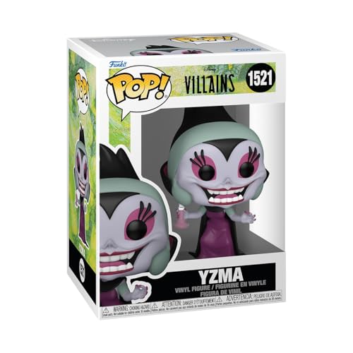 Funko Pop! Disney: Villains - Yzma - Disney Villains - kolekcjonerska figurka winylowa - pomysł na prezent - oficjalny towar, zabawki dla dzieci i dorosłych, fanów filmów, figurka modelki dla