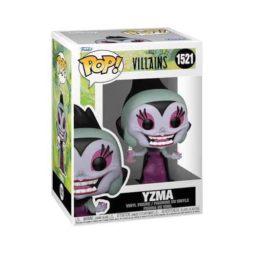 Funko Pop! Disney: Villains - Yzma - Disney Villains - Figura de Vinilo Coleccionable - Idea de Regalo- Mercancia Oficial - Juguetes para Niños y Adultos - Movies Fans