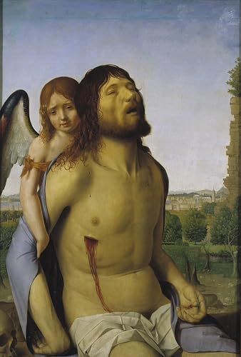 Toile le Christ Mort Antonello Da Messina Créez un Espace Inspirant au Bureau