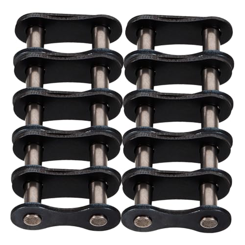 FUNOMOCYA Bicycle Chain Joint Connector 10pcs Chain Links Durable Alloy Material