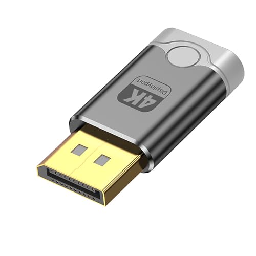 XAGMODSHN Plugs Play DP EDID Emulator Port Adapter for