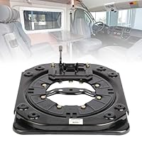KMDZDZGS Wohnmobil Sitzdrehteller, universeller Drehteller für Wohnmobilsitze, 360° drehbar mit 4-Wege-Autositzdrehteller, Autositzmodifikation für Wohnwagen, Van, Wohnmobil