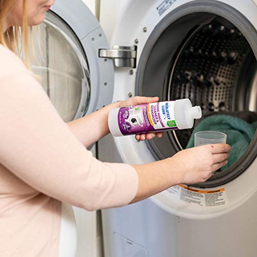 Absolutely Clean Amazing Washing Machine Cleaner & Deodorizer - 16 Uses - Remove Musty Odors Quick & Easy - Better than Bleach - 16oz Bottle 2 Pack - USA MADE
