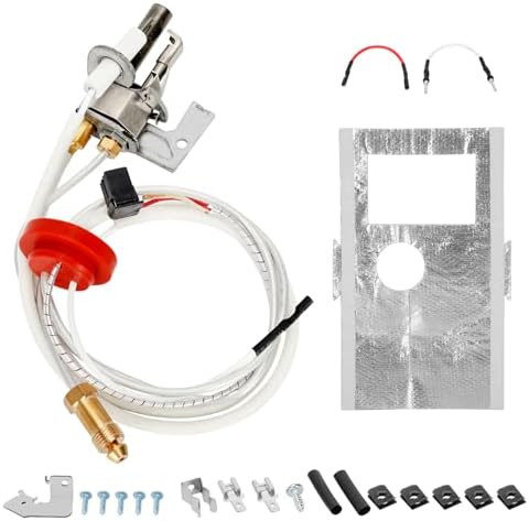 Upgraded SP21058 Pilot Assembly Replacement Kit - Compatible With Rheem Gas Water Heaters, Includes Gaskets & Adapters