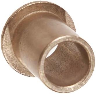 Isostatics 202092-10 EF040603 SAE841 Oilube Powdered Metal Bronze Flange Bearings, 0.25" ID (Pack of 10)