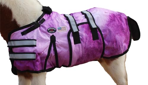Image of 36-42(Medium) 1680D Miniature Weanling Donkey Pony Horse Foal Winter Blanket 519TS05PR