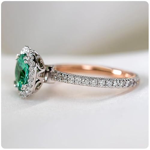 Gorgeous Round Cubic Zirconia Women Wedding Rings Luxury Graceful Accessories2