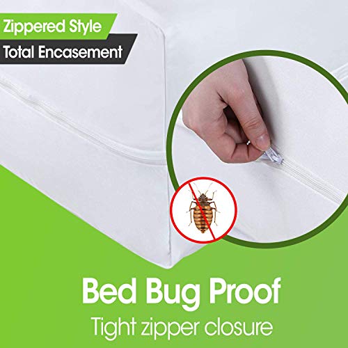 Guardmax RV Queen Mattress Protector Bedbug Proof Waterproof Encasement (RV Short Queen 60x75) - Thumbnail 6