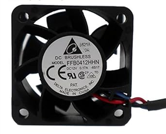 12V 40MM Fan DC12V 0.17A 3-Wire 40.28MM Cooling Fan for Desktop