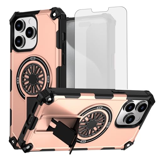 Coque iPhone 14 Pro Max évite les bris d'écran avec sa béquille et verre