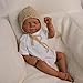 Reborn Baby Dolls Black Boy - 18 Inch Realistic Newborn Baby Dolls Vinyl Full Body African American Sleeping Bebe Poseable Real Life Baby Toys Dolls Gift for Kids Age 3