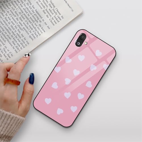 Image of COLORflow Back Cover Compatible with Samsung F14 5G | Heart Celestial Color Customized | Shockproof TPU Bumper with Camera Protection Back Cover Compatible with Samsung Galaxy F14 5G
