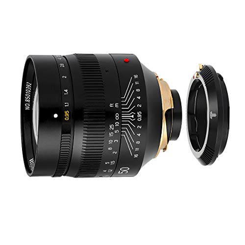 【国内正規品】銘匠光学 TTArtisan 50mm f/0.95 ASPH 「2年保証付」 + L(バヨネット)マウント変換