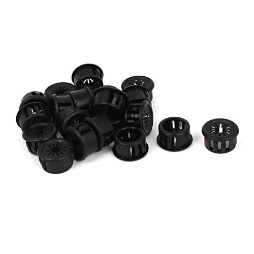 DealMux HP-16 Black Nylon rotonda Snap nel