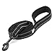 Chai's Choice Pet Products Best Padded 3M Reflective Outdoor Adventure Dog Leash, Medium 44-Inches, Black