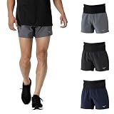 [ミズノ] ランニングウェア ショートパンツ マルチポケットパンツ 6インチ メンズ ダークグレー S