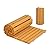 VINGLI Oversized 22IN W 8FT L Wooden Garden Pathway for Outdoors, Roll Out Garden Pathway Walkway Flooring W/Steel Wire, Anti-Slip Texture, Ground Stakes, Outside Walkway for Patio, Wedding, Poolside