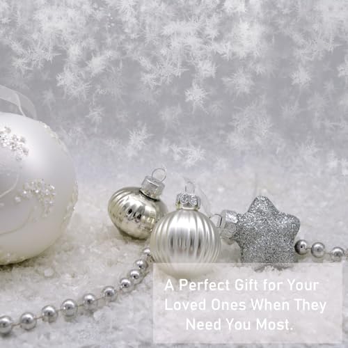 Image of 2 Christmas Couple Bracelets, Santa /Christmas Starfish /Christmas Tree Charm and 4mm Brass Beaded Stretch Bracelet for New Year Gifts for Family and Friends