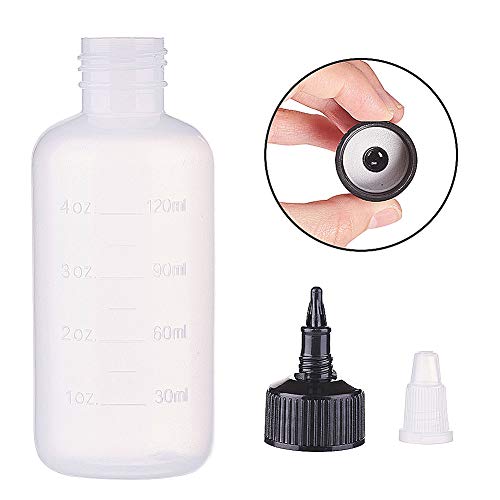 Flacons distributeurs en plastique avec buse ouverte fermée multi usages - 4