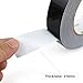 Duct Tape Heavy Duty - Tape Duct 1 Inches x 30 Yards 3 Pack, 8.27 mil, Strong, Flexible, No Residue, All-Weather and Tear by Hand - for Repairs, Industrial, Professional Use (Black)