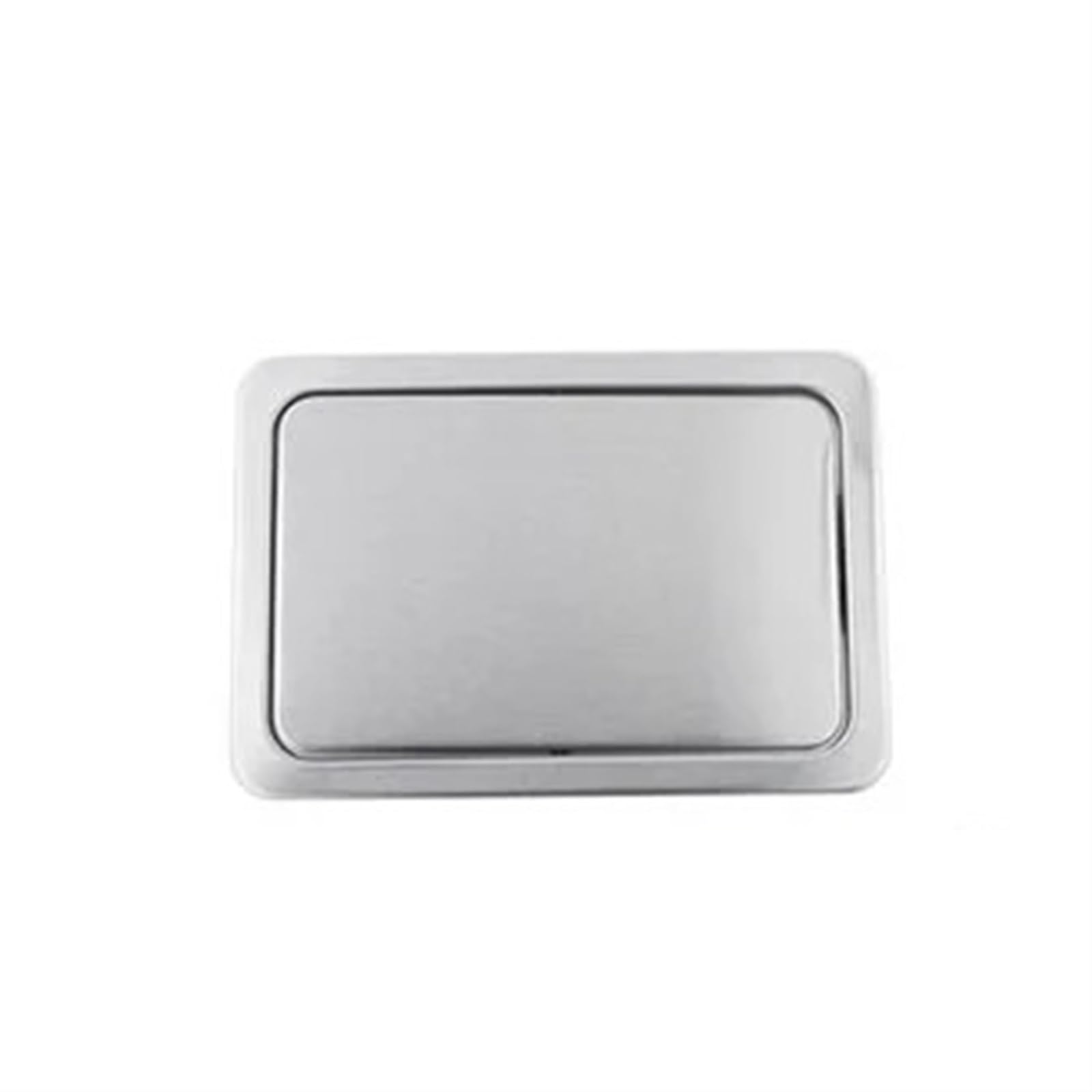 Trash Can Top Bins Stainless Steel Flap Flush Recessed Built-in Balance Swing Lid Cover Trash Bin Garbage Can Kitchen Counter Top