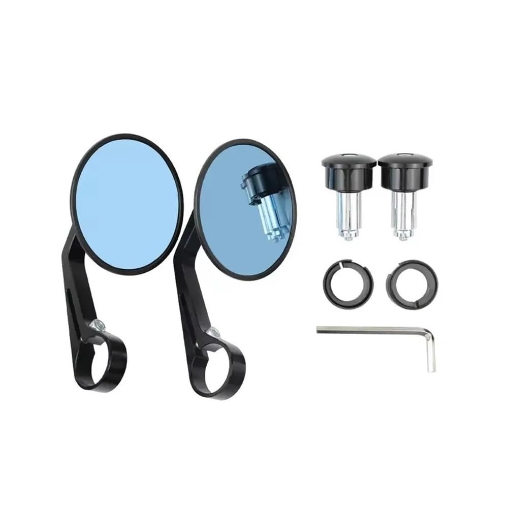 Rétroviseurs De Guidon De Moto Modifiés pour Trident660 SPEED400 SCRAMBLER400X pour Bonneville T100 T120 Bobber Rétroviseurs Moto