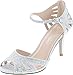 City Classified Reason Women's Strappy Open Toe Rhinestone Low Heel