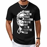 T-Shirt Men Classic Crewneck Vintage Anthony YMP15 Bourdain Graphic Tee Print Y2K Summer Short Sleeve Sport Cotton Tshirt for Mens