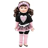 Dolls of The Decade 80's Pop Amanda 10-Inch Porcelain Doll