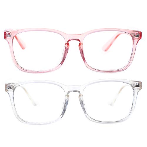 JOSCHOO Blue Light Blocking Glasses Women Men Eye Strain Glasses Anti Blue Ray Computer Eyewear Readers