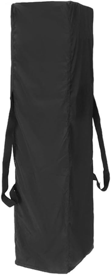 Portable Tent Storage Bag with Reinforced Handles, Polyester Gazebo Marquee Carry Case for Camping Picnic Traveling, Waterproof Replacement Cover, Black(140 * 34 * 44cm)