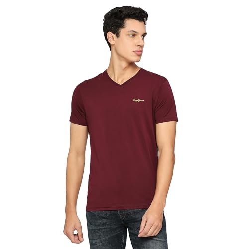 Image of Pepe Jeans Men's Cotton Slim Fit T-Shirt