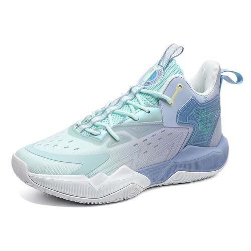 Zapatillas de baloncesto de caña alta para hombre: domina la pista exterior con total amortiguación