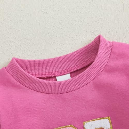 Muasaaluxi Newborn Baby Girl Valentine Outfit Be Mine Embroidery Romper One Piece Bodysuit Jumpsuit Spring Outfit 0-18M2