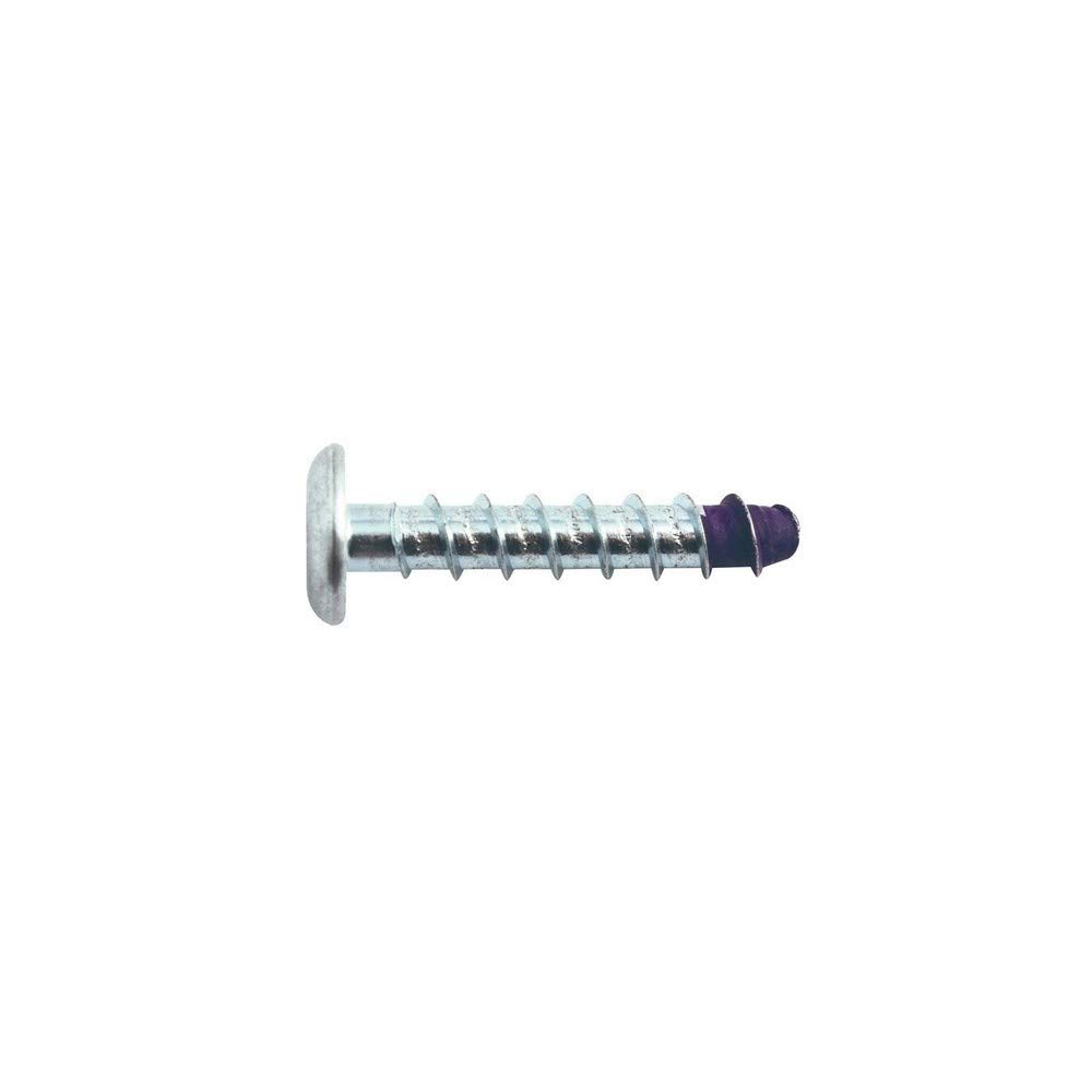 Vis Dewalt DFM1440003 tête bombée 6x65mm en zinc pour ancrage solide en maçonnerie