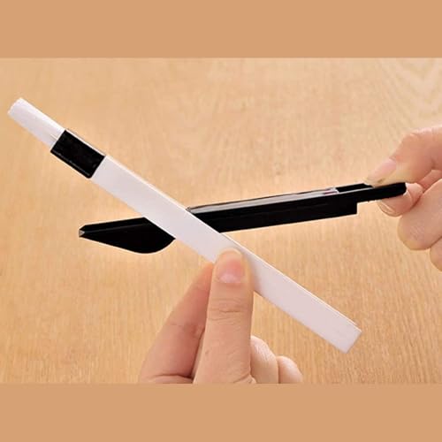 Image of Window Gap Cleaning Brush with Dustpan Sliding Door Track Cleaner Crevice Dust Removal Tool for Home Kitchen Bathroom.