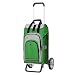 Produktbild Andersen Shopper Alu Star höhenverstellbar mit Rad Ø 20cm und 62 Liter Tasche Hydro 2.0 mit Kühlfach grün