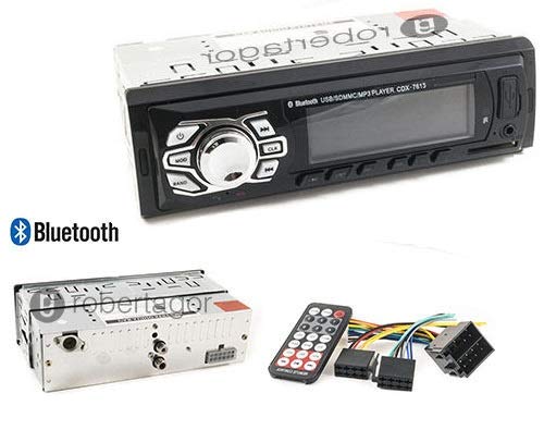 MP3 Player Automotivo 1 Din Bluetooth USB radio para carro fm pen drive cartão