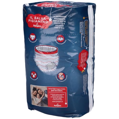 Pampers Le protège-pyjama 8-12 ans, format stock, 54 couches, taille L/XL (27-43 kg) - 8