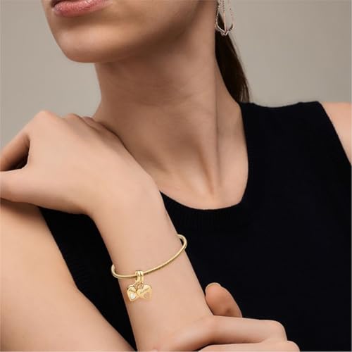 Image of Mom Family Charms Bead for Bracelets and Necklaces Jewelry Charm for Women Valentine Mother's Day