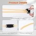 DeFageH 3Pcs Slingshot Bands, Premium Heavy Duty Rubber Tubular Slingshot Replacement Bands, Heavy Pull for Hunting, Catapults & Outdoor Games
