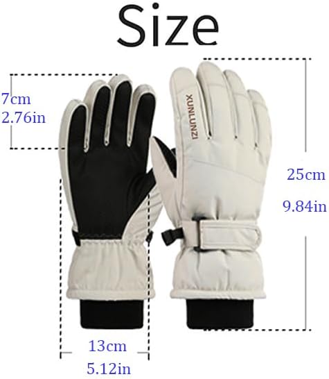 Kids Winter Thermal-Warm Windproof Ski-Gloves Outdoor Snowboarding Gloves for 6-12 T - Image 5