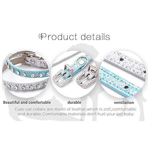 Csheng Collare per Cucciolo Glitter Creativo