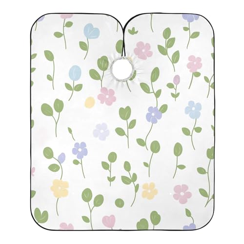 Capa para cortar cabello impermeable profesional MAOBLYR con cierre ajustable de broche para peluquería y estilismo miniatura 2