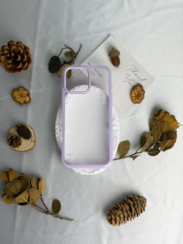 Coque iPhone 14 Pro antichoc transparente fine plastique rigide bumper vert - 7