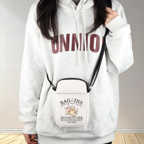 G2TUP Fantasy Book Bookstore Crossbody Bag Fantasy Movie Inspired Gifts Fantasy Book Movie Shoulder Bag Bookish Lover Gifts4