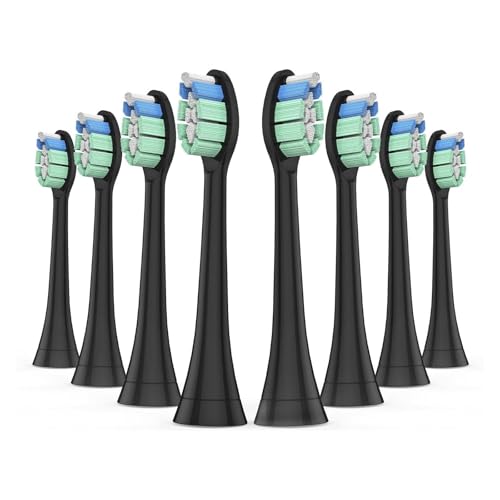 4/8pcs Replacement Brush Heads,Compatible For Philips Sonicare Electric Toothbrush Head For 2100 4100 5100 6100 7300 9000(8pcs B
