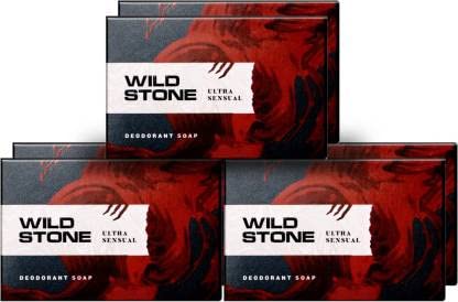 Ultra Sensual Soap Combo for Men Pack of 6 (125gm each) (6 x 125 g)