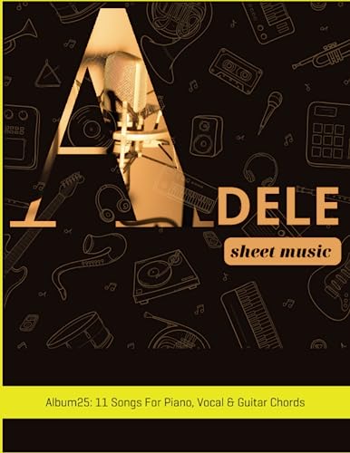 Adele 25 Sheet Music for Piano, Vocal & Guitar